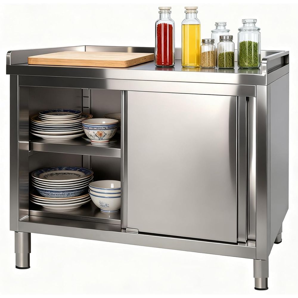 Commercial Kitchen Warehouse - 48x20 Stainless Steel Work Table with