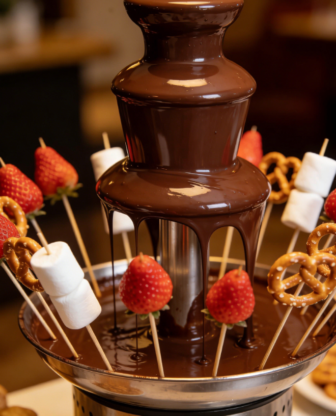 Commercial Grade Chocolate Fou – обзор и цена Chocolate Fountain Commercial