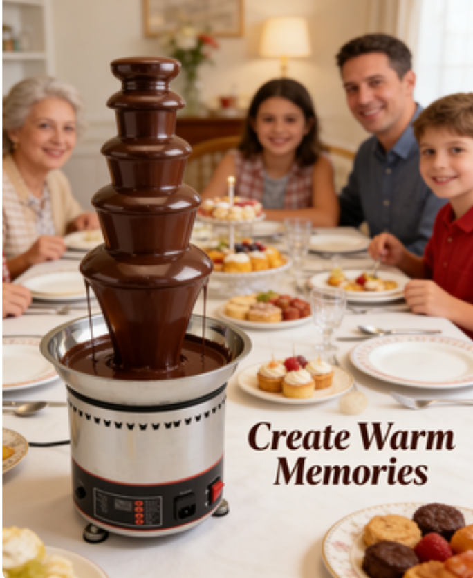 Commercial Grade Chocolate Fou – обзор и цена Chocolate Fountain Commercial