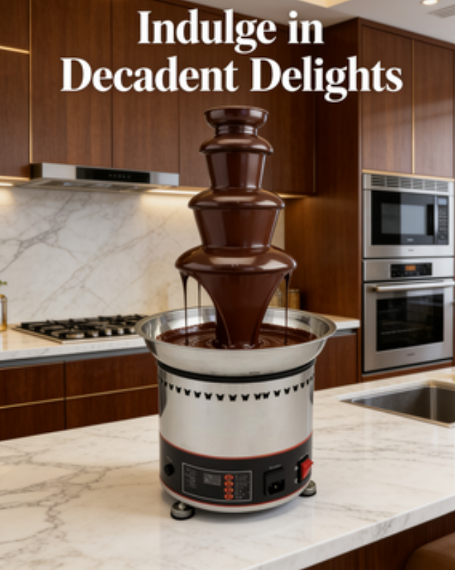 Commercial Grade Chocolate Fou – обзор и цена Chocolate Fountain Commercial