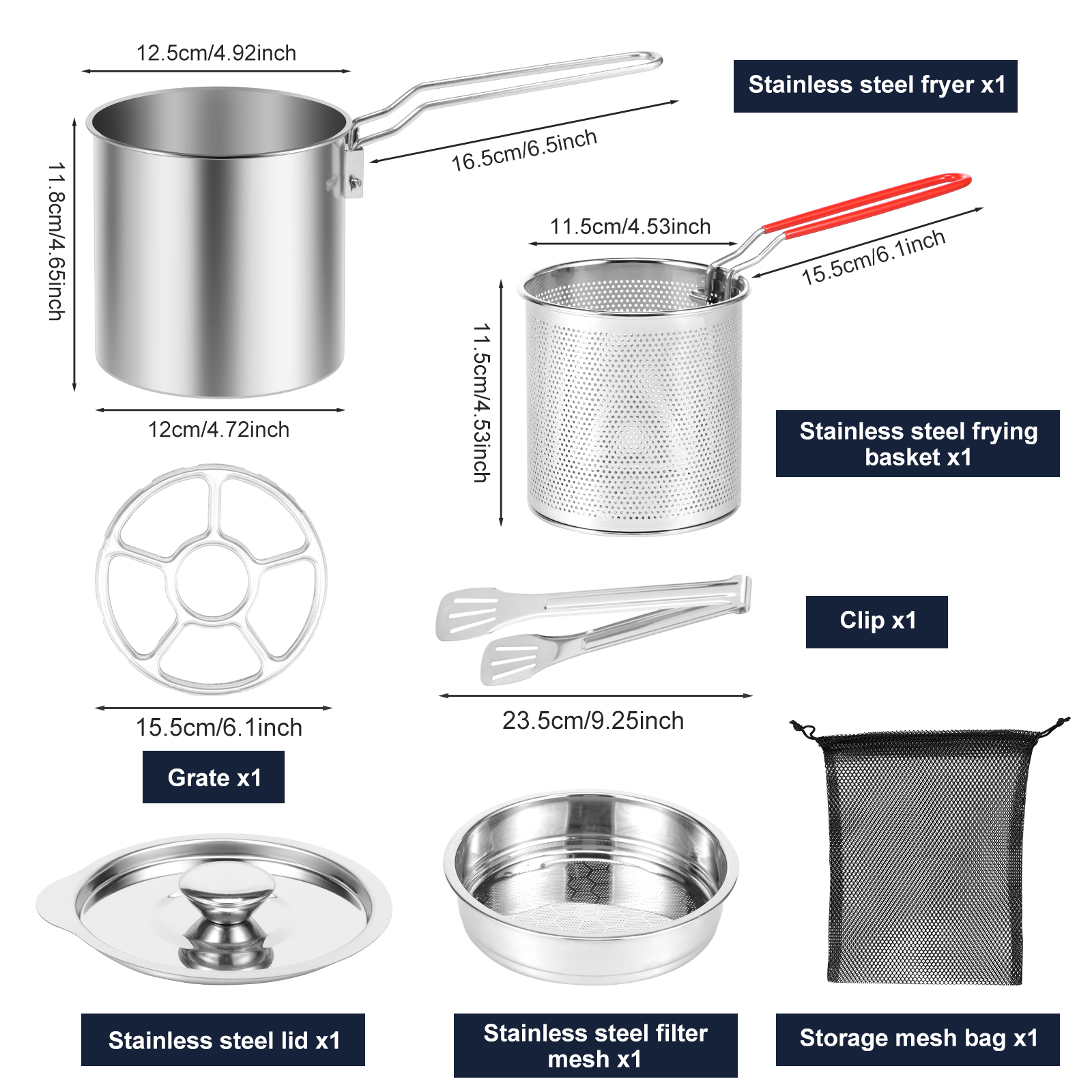 Deep Fryer Pots Stainless Stee – обзор и цена Commercial Kitchen Appliances