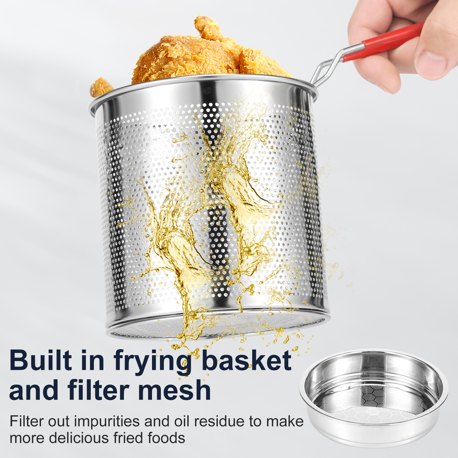 Deep Fryer Pots Stainless Stee – обзор и цена Commercial Kitchen Appliances