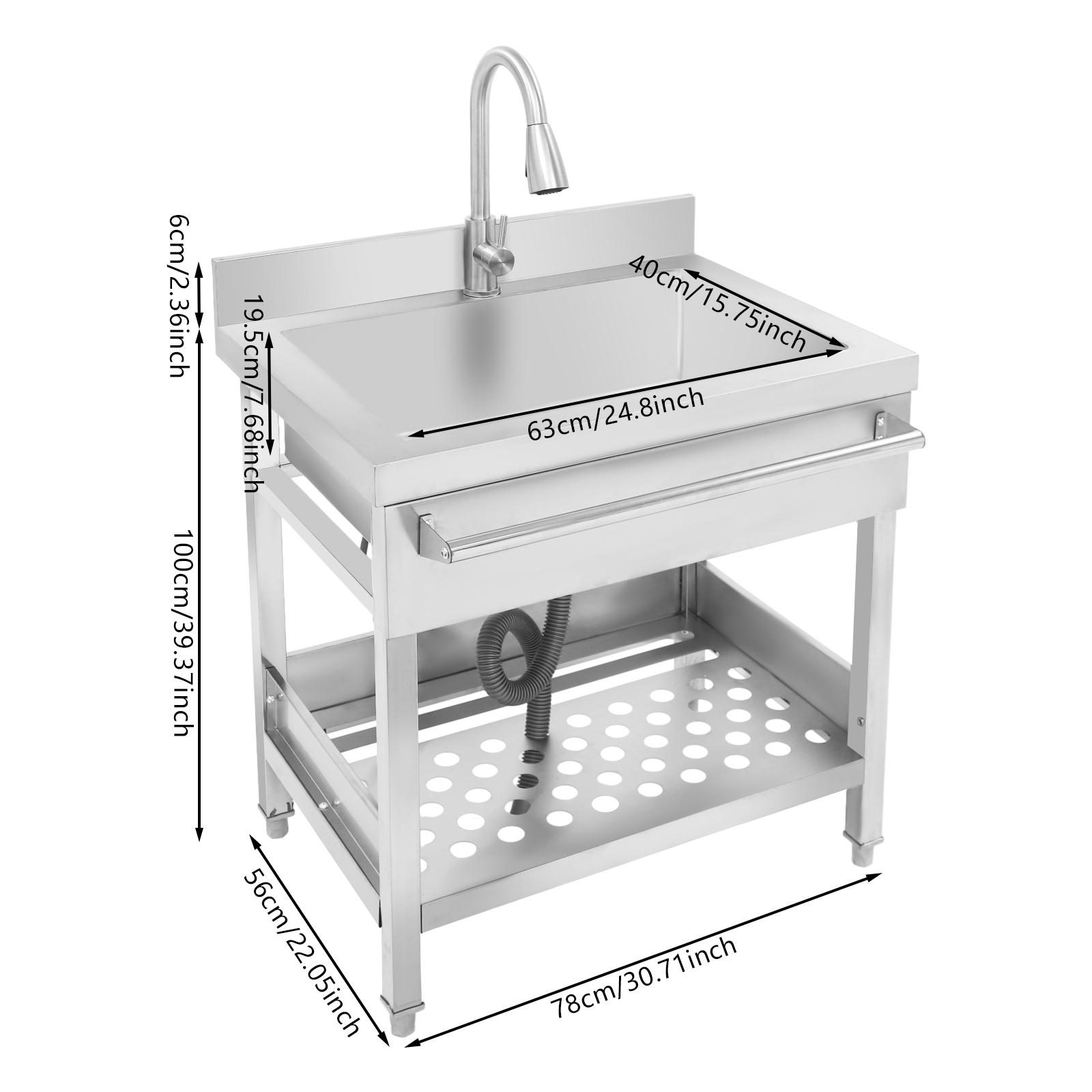 Free Standing Single Bowl Sink – обзор и цена Commercial Kitchen Outlets