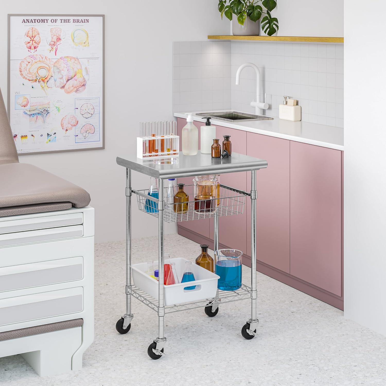 Commercial Work Table Island U – обзор и цена Commercial Kitchen Warehouse