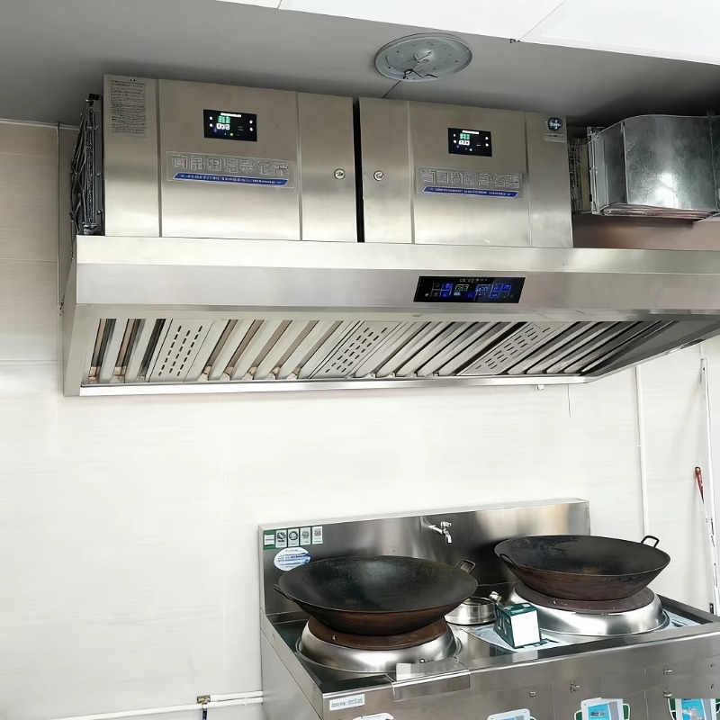 Electrostatic commercial smoke – обзор и цена Commercial Kitchen Chimney