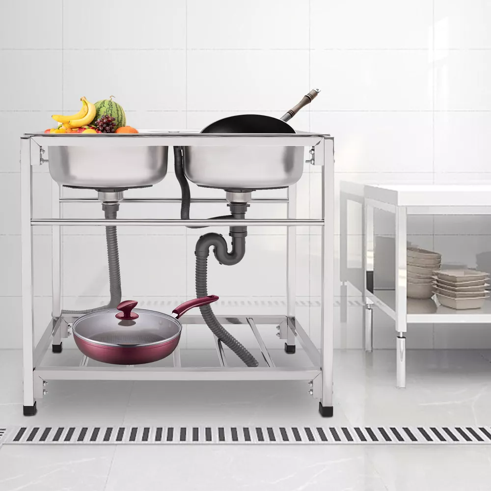 Commercial Double Bowl Sink Ki – обзор и цена Commercial Kitchen Outlets