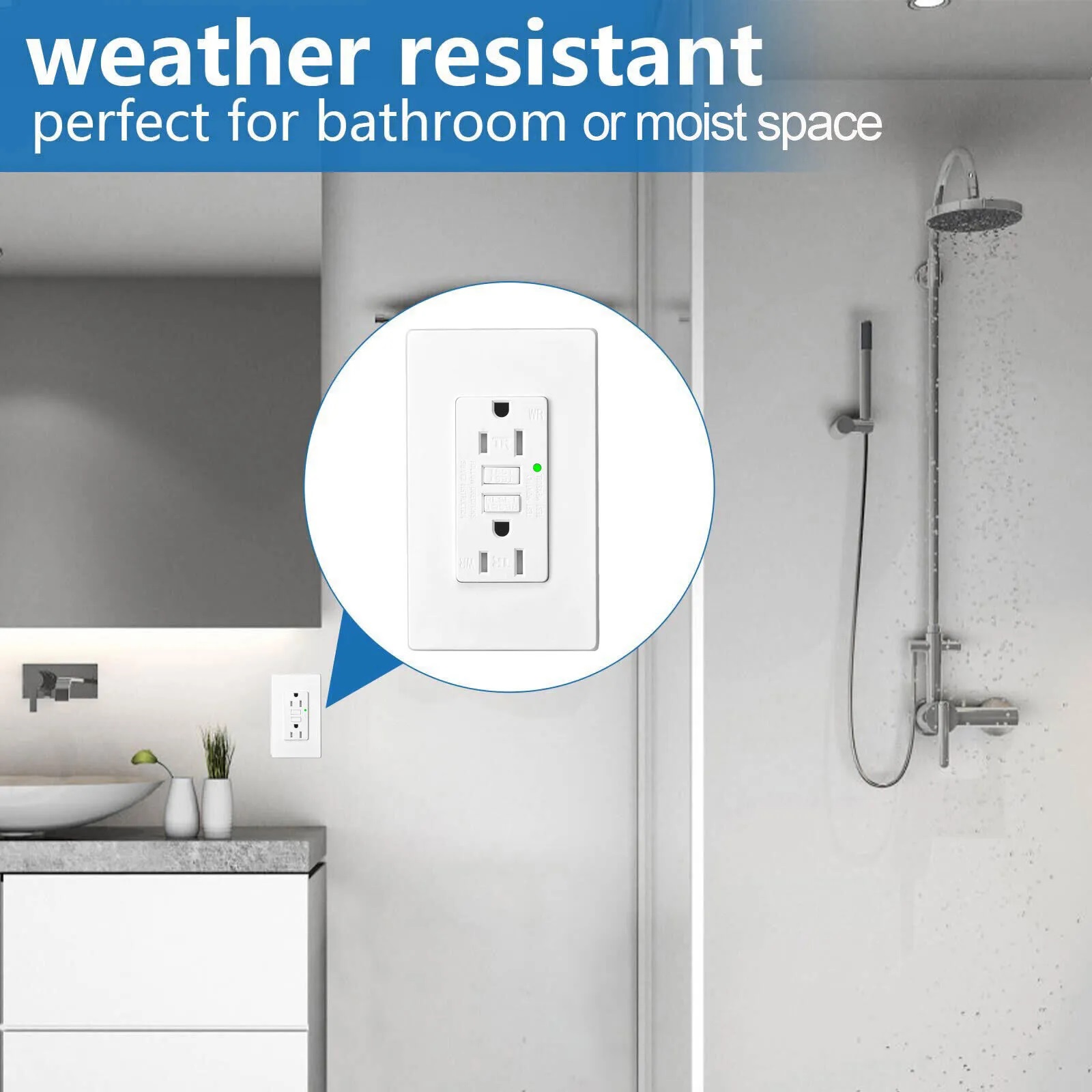 GFCI Outlet 15Amp Weather-Resi – обзор и цена Commercial Kitchen Outlets