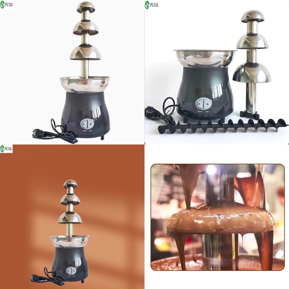 200W Small Stainless Steel Cho – обзор и цена Chocolate Fountain Commercial