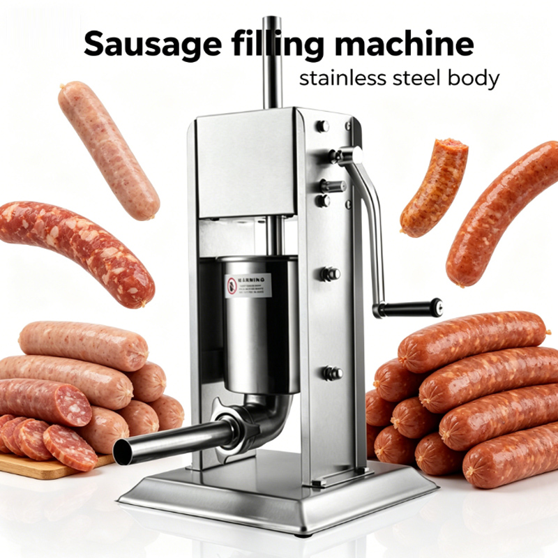 Manual Sausage Stuffer Filler  – обзор и цена Commercial Kitchen Appliances
