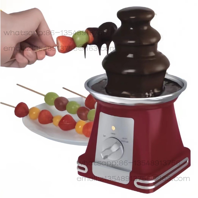 Household mini US standard thr – обзор и цена Chocolate Fountain Commercial