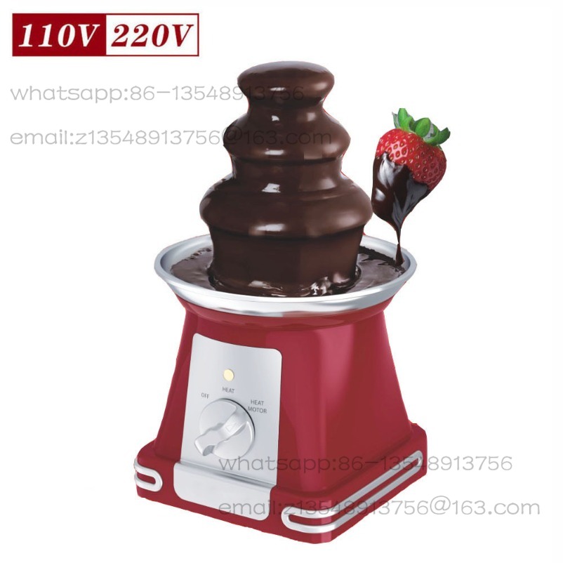 Household mini US standard thr – обзор и цена Chocolate Fountain Commercial