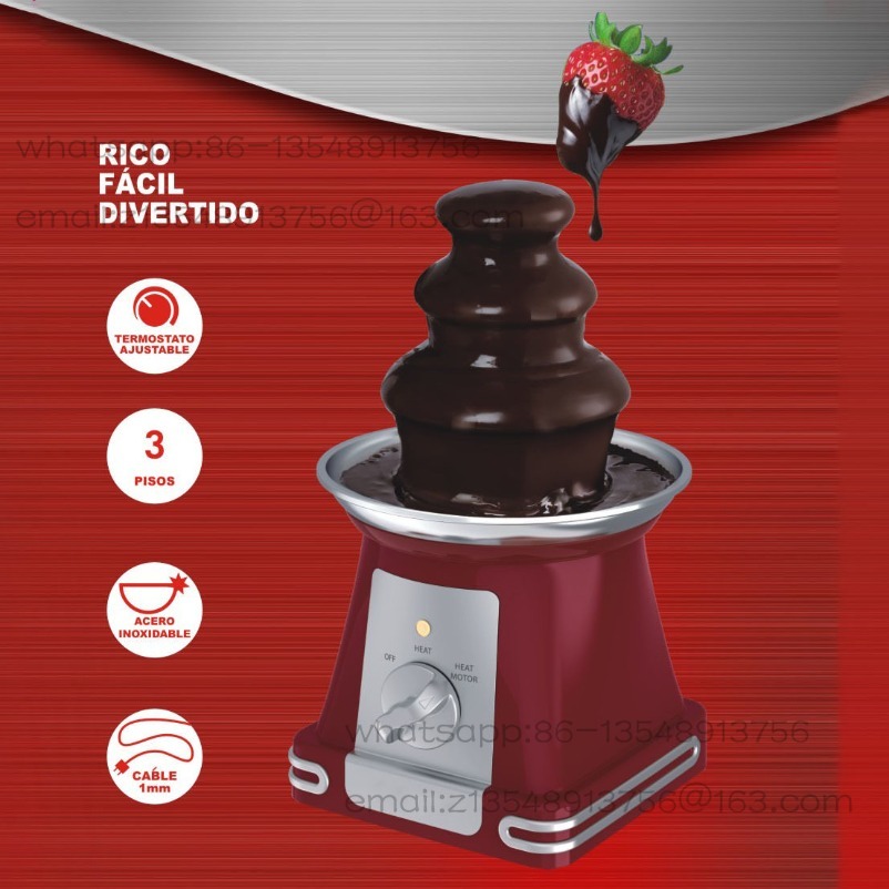 Household mini US standard thr – обзор и цена Chocolate Fountain Commercial