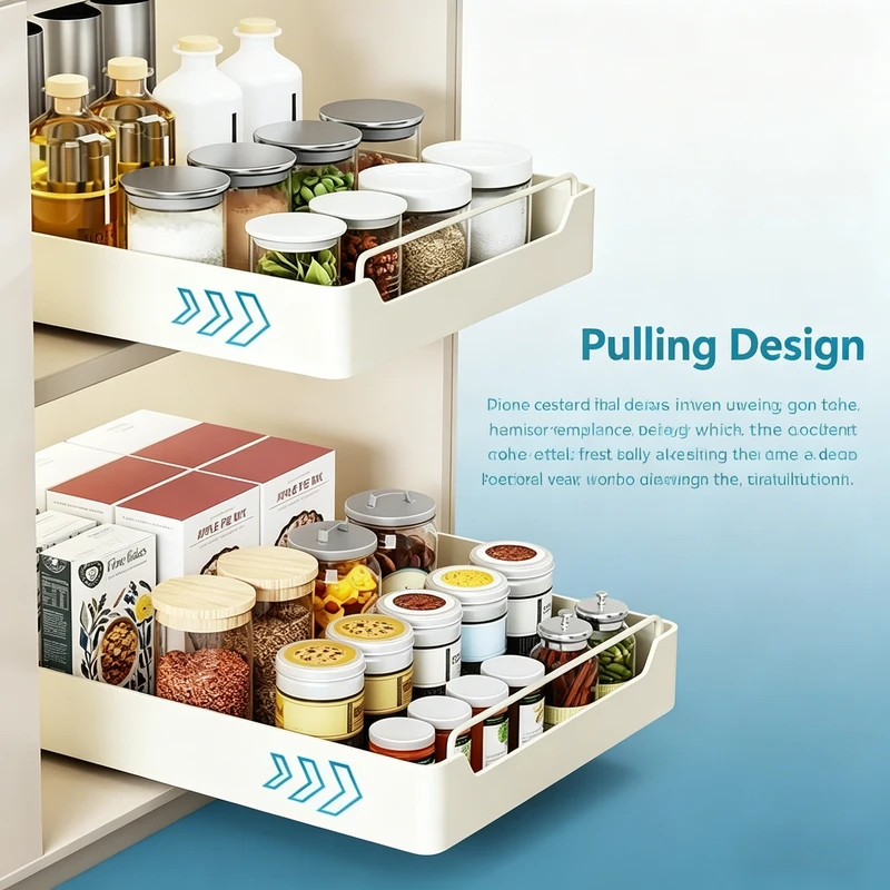 2026 New Pull Out Spice Rack O – обзор и цена Commercial Kitchen Swing Door