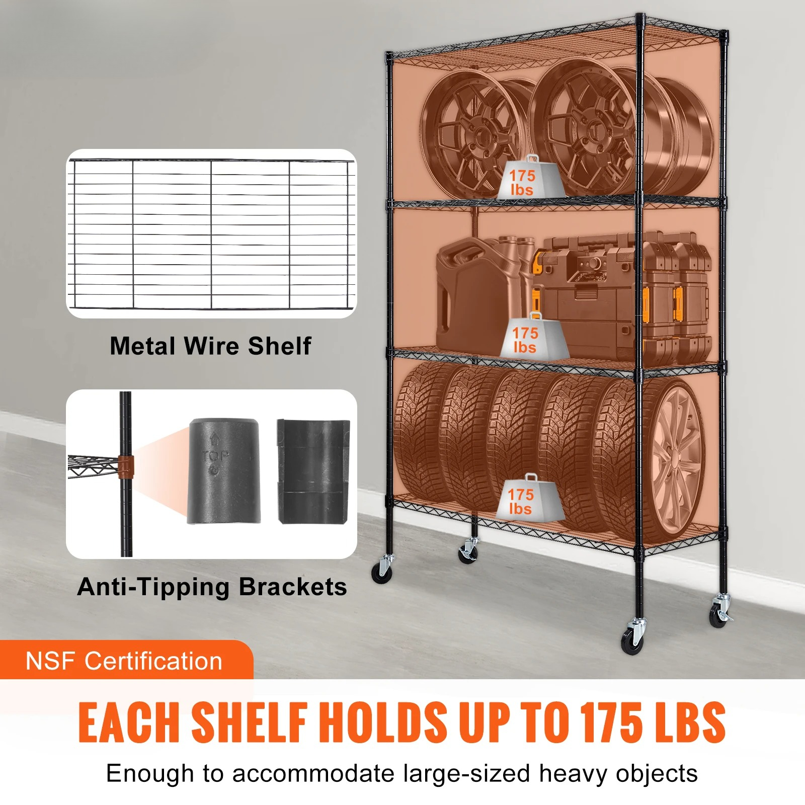 4 Layers Storage Shelf Ladder  – обзор и цена Commercial Kitchen Warehouse