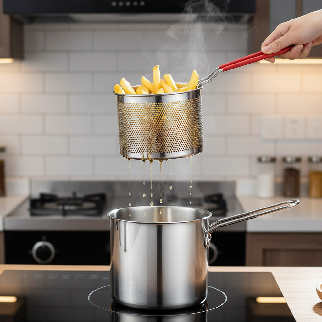 Stainless Steel Deep Frying Po – обзор и цена Commercial Kitchen Appliances