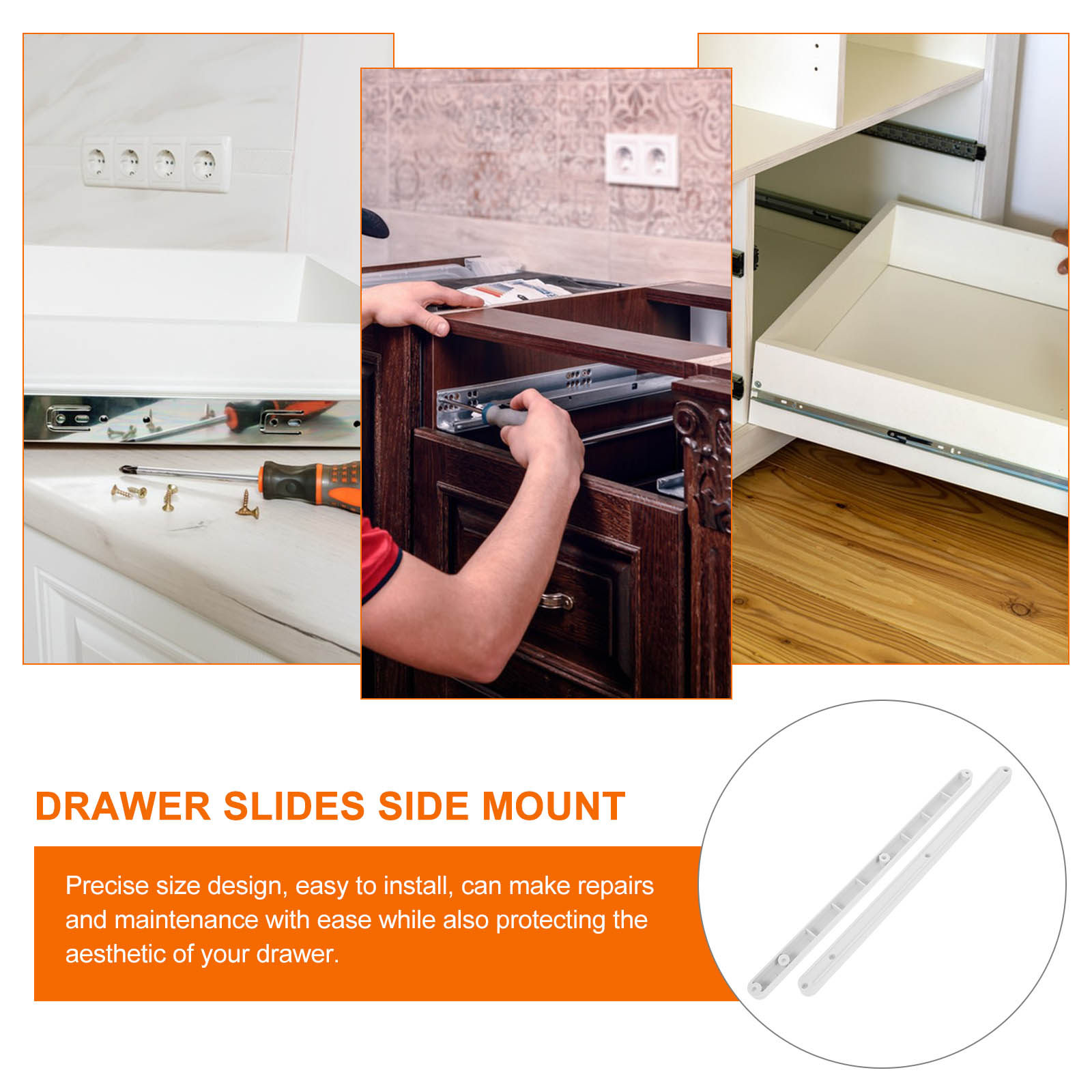 2Pcs Plastic Drawer Slides Smo – обзор и цена Commercial Kitchen Swing Door