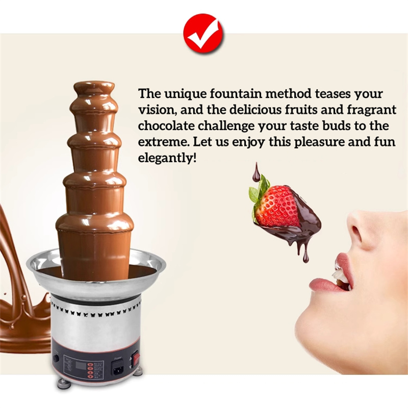 5 layers/6 layers Commercial C – обзор и цена Chocolate Fountain Commercial