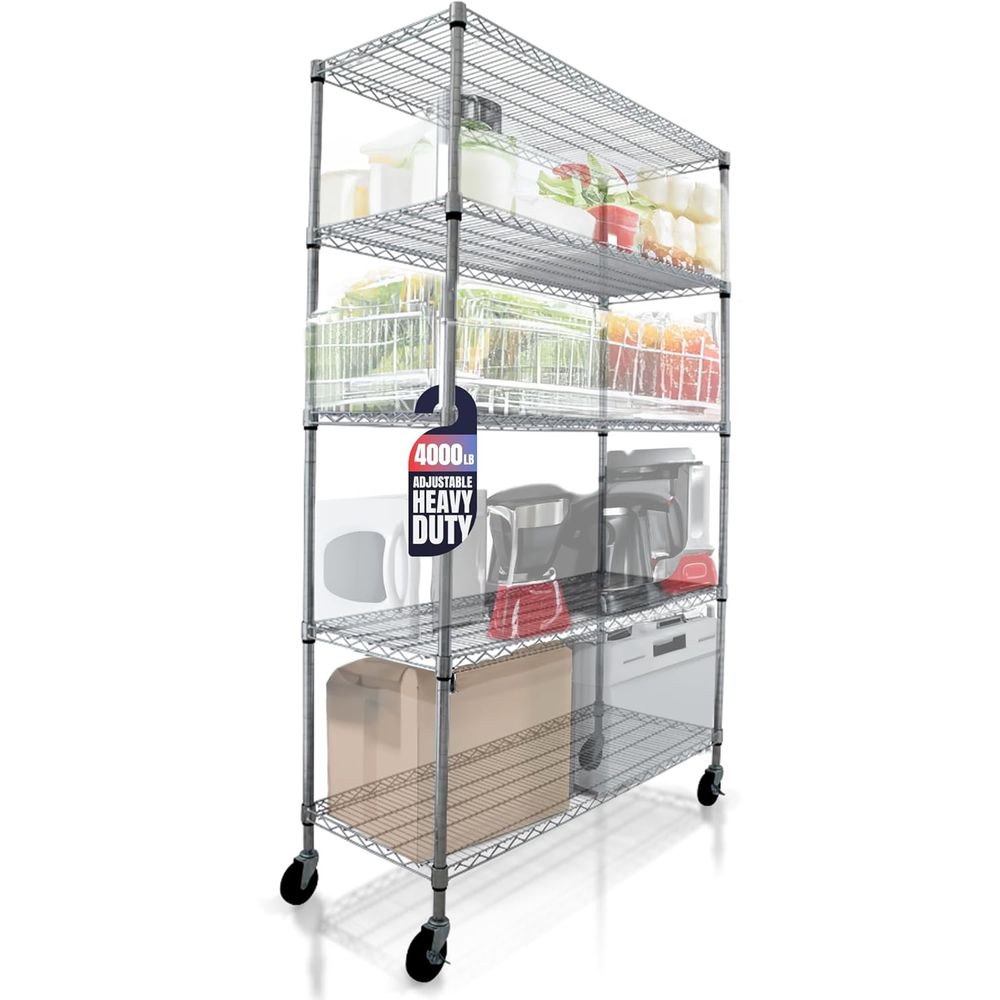 5-Tier Heavy Duty Rolling Wire – обзор и цена Commercial Kitchen Warehouse