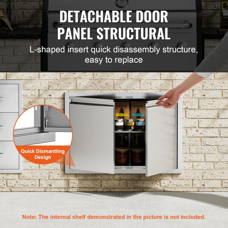 BBQ Access Door Stainless Stee – обзор и цена Commercial Kitchen Wall Panel