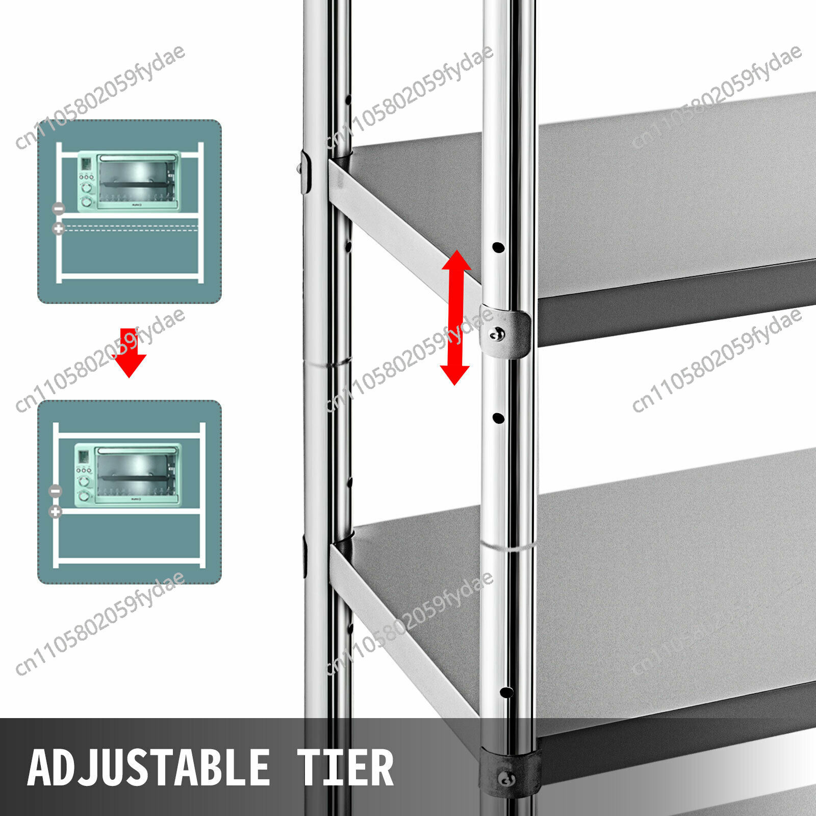 For 4-Tier Stainless Steel Com – обзор и цена Commercial Kitchen Warehouse